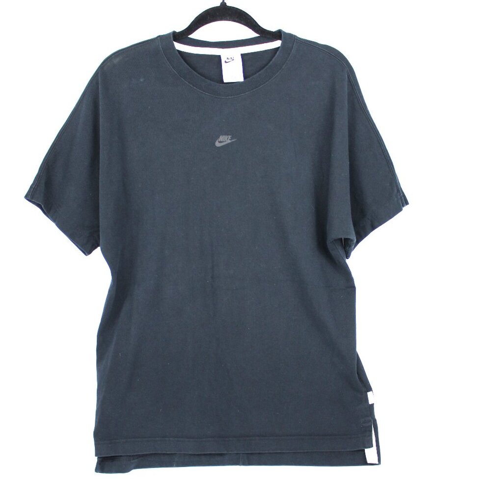 Nike Shirt Black Sportswear Style Essentials DD7018-010 Crewneck Men's Size M